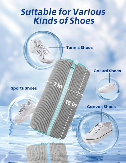 ✨Last Day 50% OFF✨Mesh Laundry Shoe Wash Bag, Footwear Protector Bag for Washing Machine