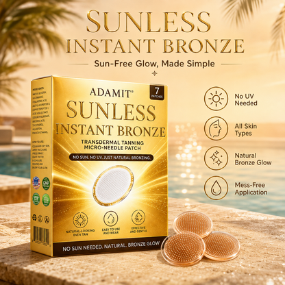 ADAMIT® Sunless Instant Bronze Tanning Microneedle Patch