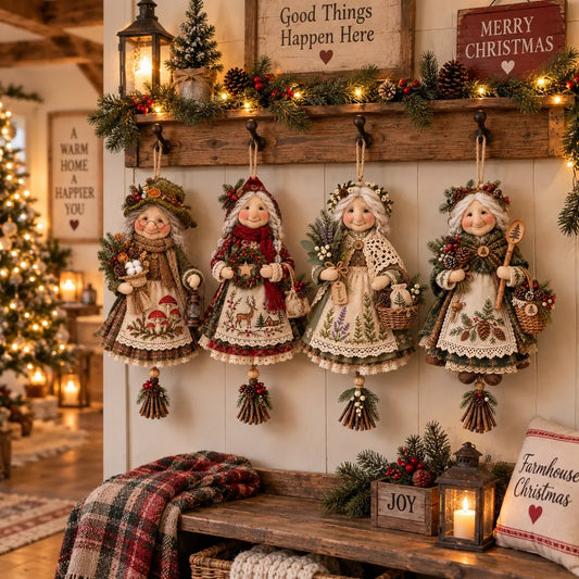 Handmade Good Luck Granny complete set - all four styles