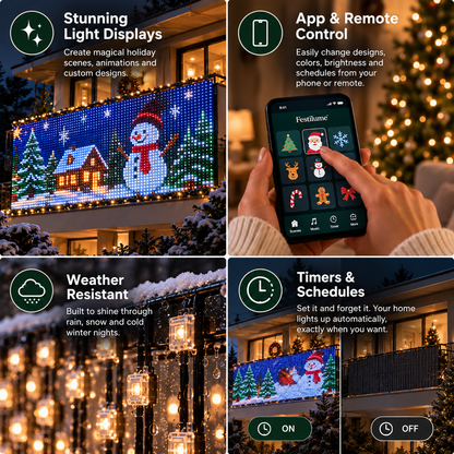 ✨Last Day 50% OFF✨ Smart Animated Christmas Lights