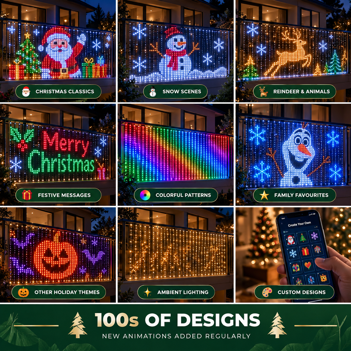 ✨Last Day 50% OFF✨ Smart Animated Christmas Lights