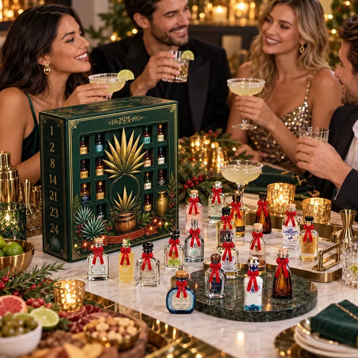 24-day mini tequila bottle advent calendar product photo 4
