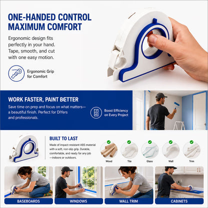 ✨Last Day 50% OFF✨High-efficiency Painter Masking Tape Applicator
