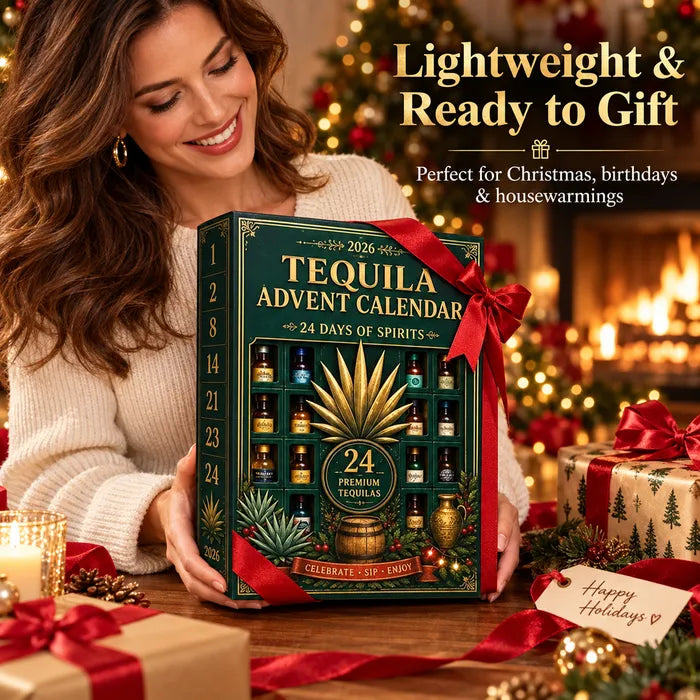 24-day mini tequila bottle advent calendar product photo 1