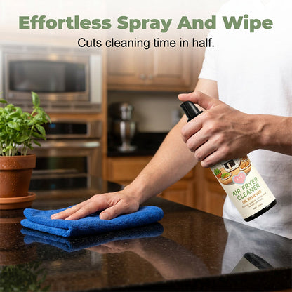 2-in-1 air fryer cleaner and degreaser spray