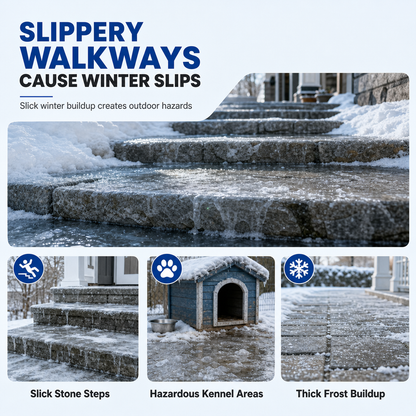 ✨Last Day 50% OFF✨Outdoor De-Icing & Snow Melting Spray – pet-safe, dissolves frost on contact.