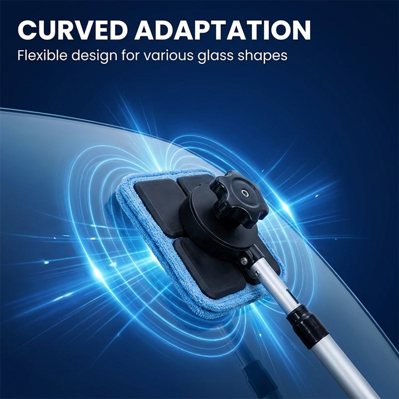 ✨Last Day 50% OFF✨Double Sided Magnetic Windshield Cleaning Kit